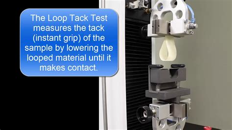 Loop Tack Tester solution|loop tack test method.